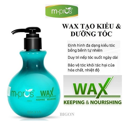  WAX TAO MÉP & BÓNG TÓC 300ML 