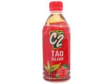  TRÀ XANH C2 HƯƠNG TÁO 355ML 