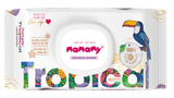  KHĂN ƯỚT MAMAMY TROPICAL KHÔNG MÙI 60 TỜ 