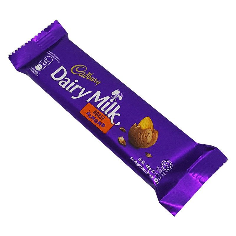  SOCOLA HẠNH NHÂN CADBURY DAIRY MILK 40GR 