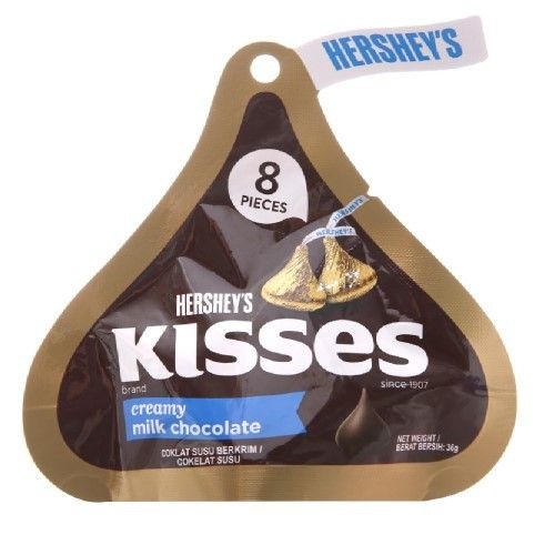  HERSHEY KISSES SOCOLA KEM SỮA 36G 