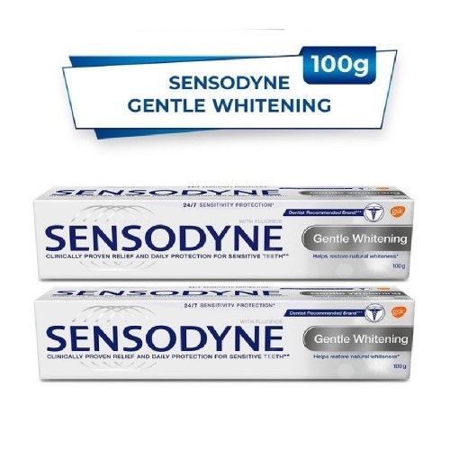  BỘ 2 KEM ĐÁNH RĂNG SENSODYNE WHITENING 100G + GIFT 