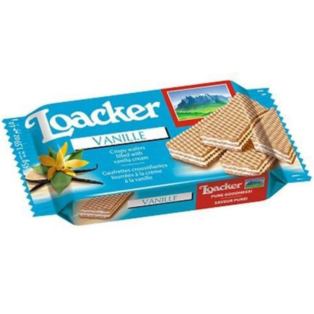  BÁNH XỐP CLASSIC VANI HIỆU LOACKER - LOACKER CLASSIC VANILLE 45G 