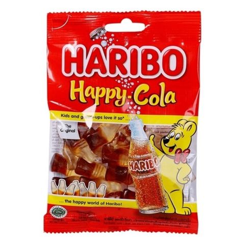  KẸO DẺO HARIBO HAPPY COLA 80G 