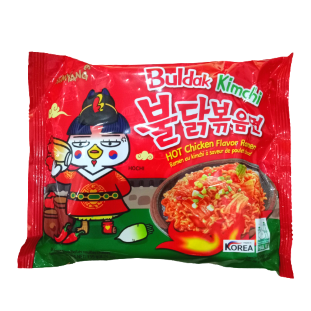  MÌ KHÔ GÀ CAY KIMCHI 135G 