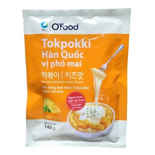  BÁNH GẠO TOKPOKKI VỊ PHÔ MAI 260G 