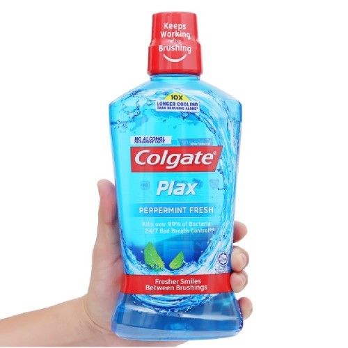  NƯỚC SÚC MIỆNG COLGATE PLAX XANH DƯƠNG 750G 