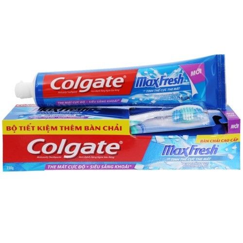  KEM ĐÁNH RĂNG COLGATE TP MAXFRESH HƯƠNG BẠC HÀ 230G 