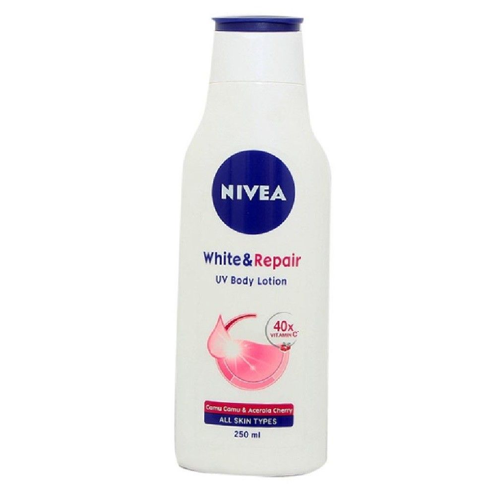  SỮA DƯỠNG THỂ TRẮNG MỊN NIVEA PHỤC HỒI TIA UV 250ML 