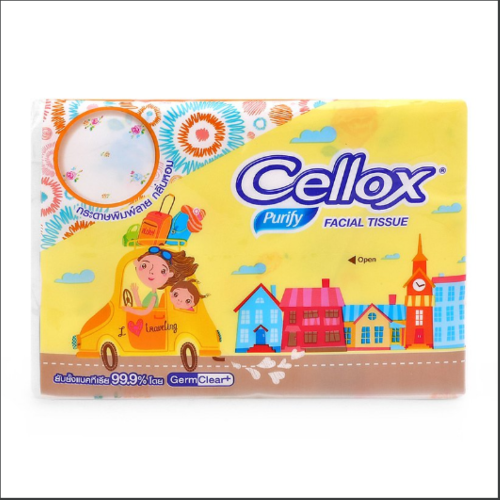  GIẤY ĂN CELLOX PURIFY FANCY POP UP - GÓI 96 TỜ 