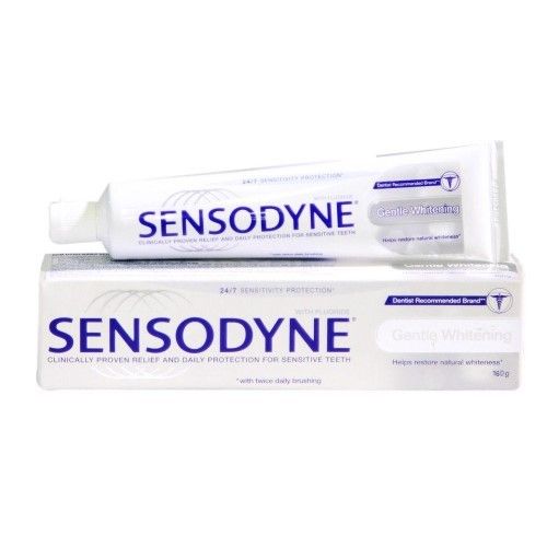  KEM ĐÁNH RĂNG SENSODYNE GENTLE WHITENING 160G 