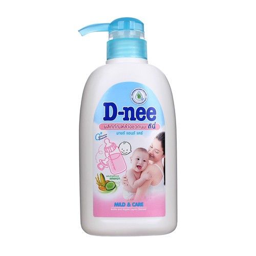  NƯỚC RỬA BÌNH SỮA D-NEE TRẮNG 500ML 