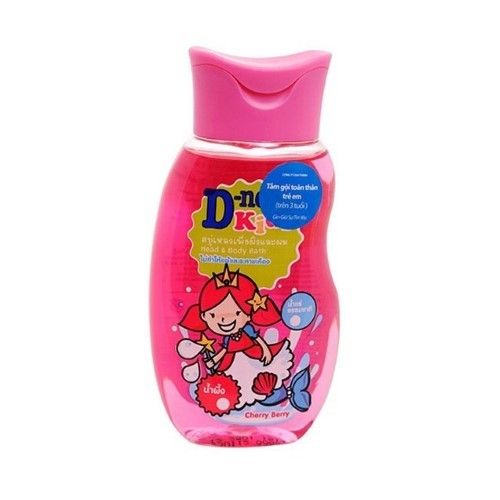  SỮA TẮM GỘI KIDS D-NEE HỒNG 200ML 