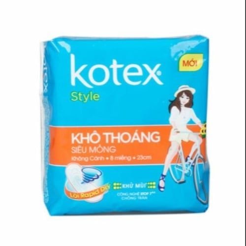  BĂNG VỆ SINH KOTEX STYLE LST MAXI KHÔNG CÁNH 8 