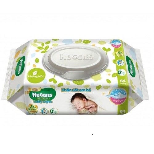  KHĂN ƯỚT EM BÉ HUGGIES GOLD 64M 