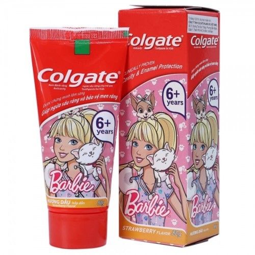  KEM ĐÁNH RĂNG COLGATE TRẺ EM BARBIE 80G 