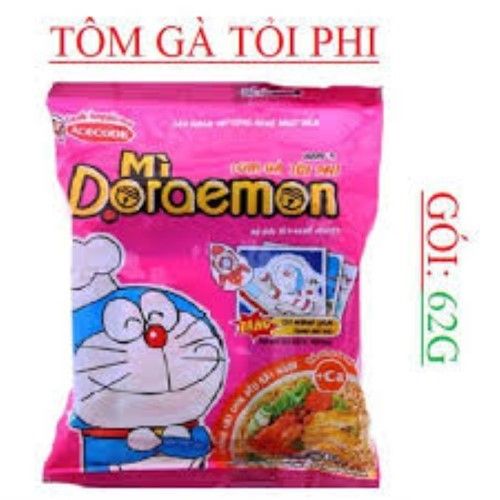  MÌ  GÓI DORAEMON TÔM GÀ TỎI PHI 63G 
