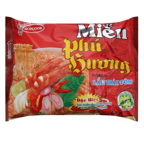  MIẾN PHÚ HƯƠNG LẨU THÁI TÔM 55G 