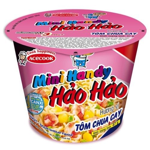  MÌ LY HANDY HẢO HẢO TÔM CHUA CAY 47GR 