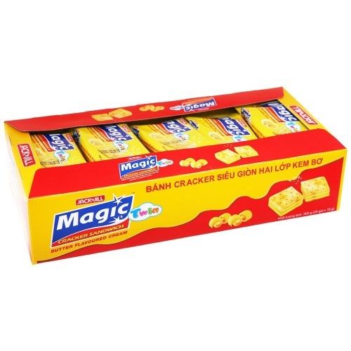  BÁNH MAGIC TWIN BUTTER 15G 20 GÓI 