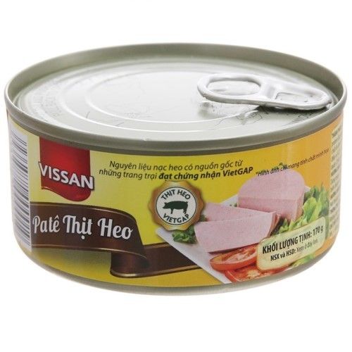  PATE THỊT HEO VISSAN 170G 