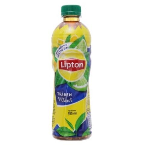  LIPTON TRÀ ĐEN VỊ CHANH 455ML 