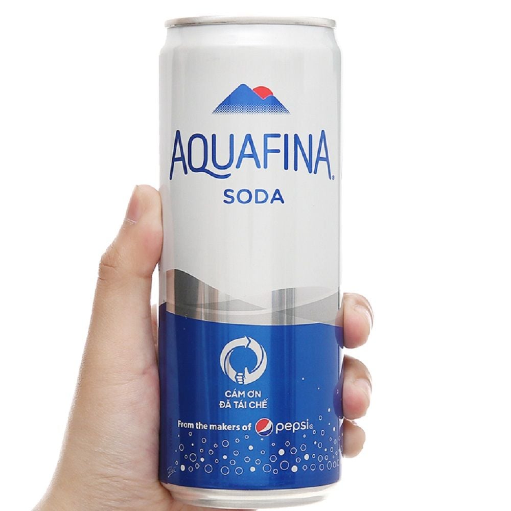  SODA LON AQUAFINA 320ML 