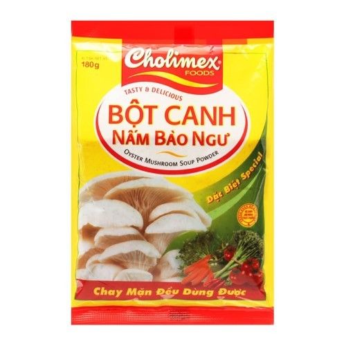  BỘT CANH NẤM BÀO NGƯ 180G 