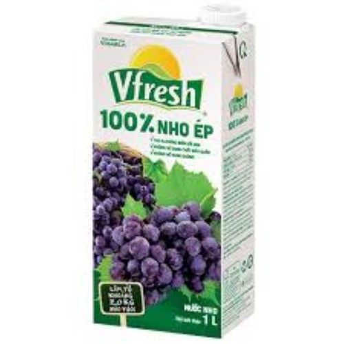  NƯỚC NHO ÉP VFRESH 1L 