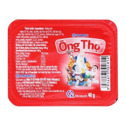  SỮA ĐẶC ÔNG THỌ ĐỎ VỈ 40G 