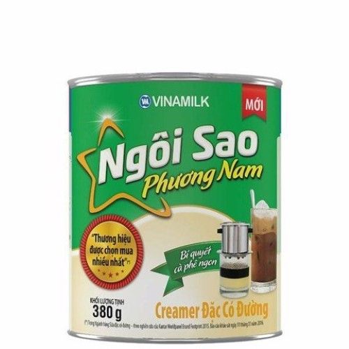  SỮA ĐẶC NGÔI SAO PHƯƠNG NAM XANH LÁ 380G 