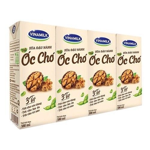  SỮA ĐẬU NÀNH ÓC CHÓ VINAMILK 180ML 