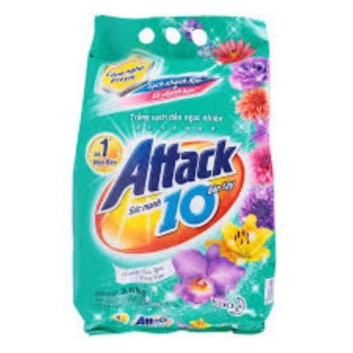  BỘT GIẶT ATTACK HƯƠNG TÌNH YÊU NỒNG NÀN 3.8KG 