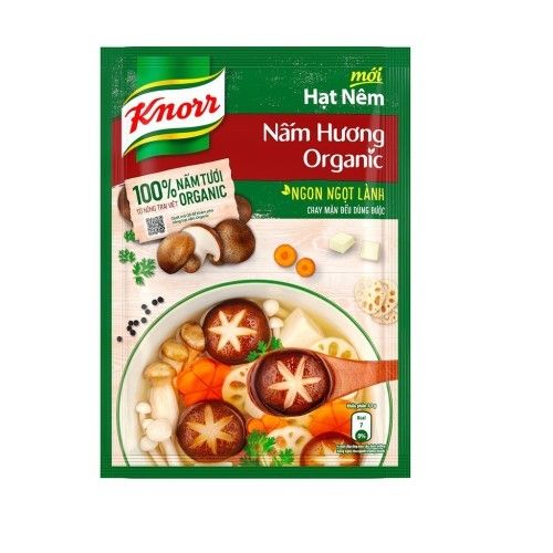  KNORR HẠT NÊM NẤM HƯƠNG ORGANIC 170G 