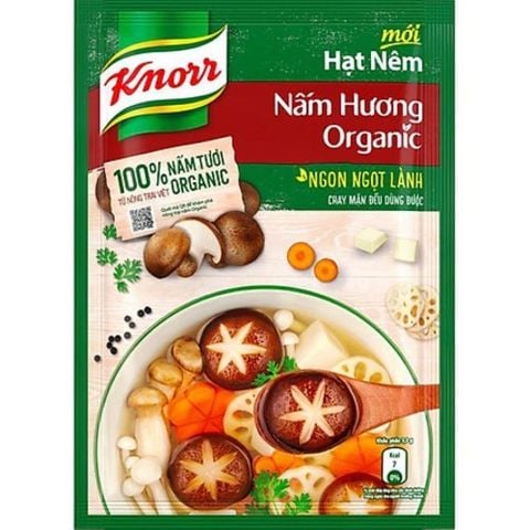  KNORR HẠT NÊM NẤM HƯƠNG ORGANIC 380G 
