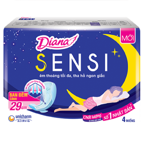  BĂNG VỆ SINH SENSI NIGHT 29CM 