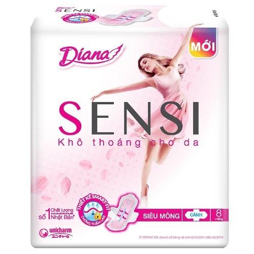  BĂNG VỆ SINH SENSI SIÊU MỎNG CÁNH 08 