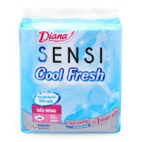  BĂNG VỆ SINH SENSI COOL FRESH SIÊU MỎNG CÁNH 23CM 