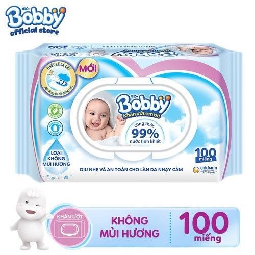  BOBBY KHĂN ƯỚT KHÔNG HƯƠNG 100M 