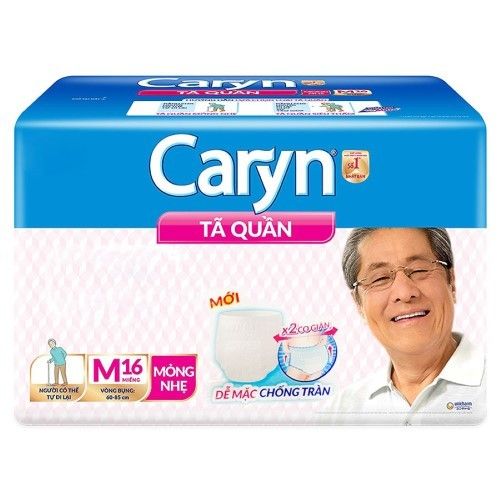  TÃ QUẦN NGƯỜI LỚN CARYN MỎNG NHẸ M16 