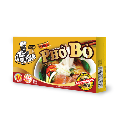  VIÊN GIA VỊ PHỞ BÒ GOLD 126G 