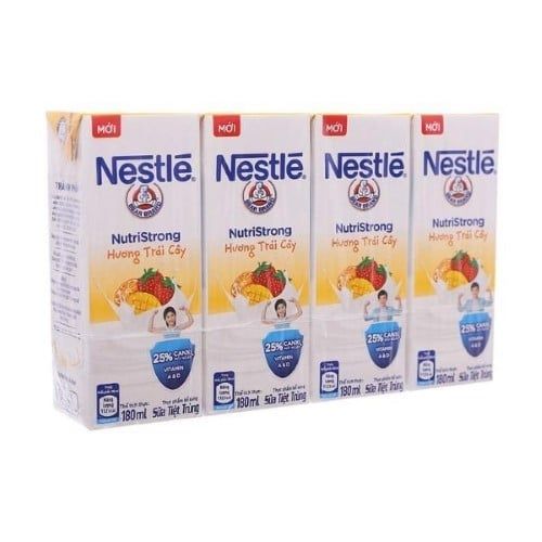  SỮA TIỆT TRÙNG NESTLE HƯƠNG TRAI CÂY LỐC 4 