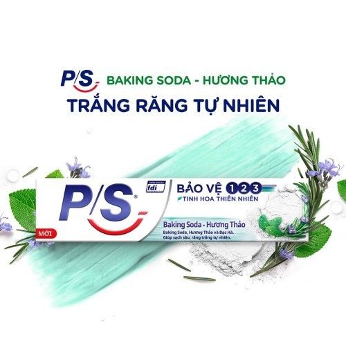  KEM ĐÁNH RĂNG P/S BAKING SODA & HƯƠNG THẢO 230G 