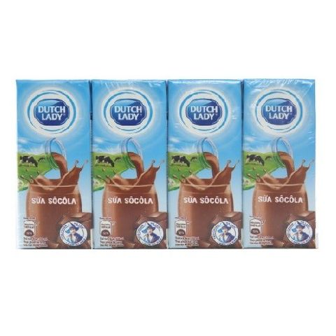  SỮA TIỆT TRÙNG DUTCHLADY SOCOLA 180ML 
