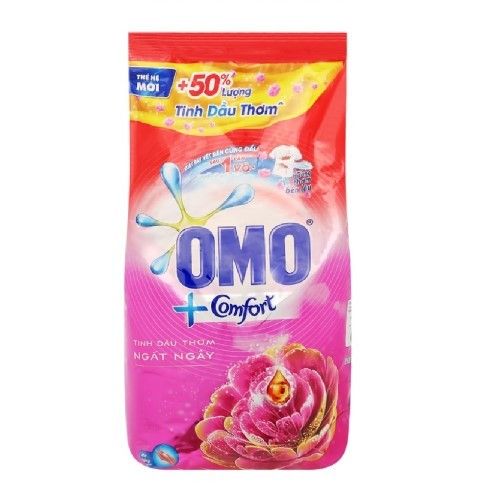  BỘT GIẶT OMO COMFOR TINH DẦU THƠM NGẤT NGÂY HONG 5.5KG 