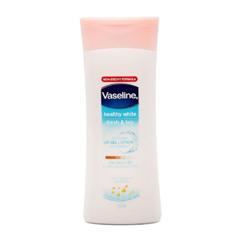  VASELINE SỮA DƯỠNG TRẮNG DỊU MÁT TRẮNG DA FRESH& FAIR 200ml 