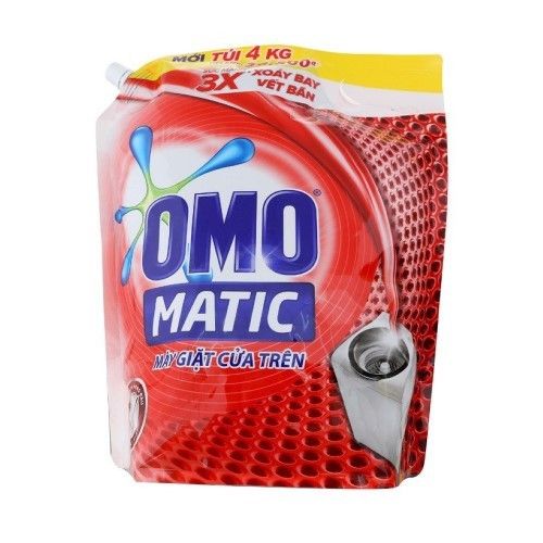  NƯỚC GIẶT MÁY OMO CỬA TRÊN 4KG 