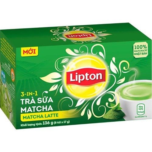  LIPTON TRÀ SỮA MATCHA 17GX8 