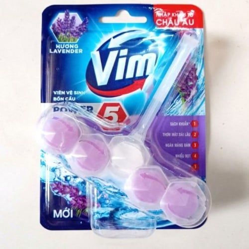  VIÊN VIM VỆ SINH TREO BỒN CẦU LAVENDER 55G 