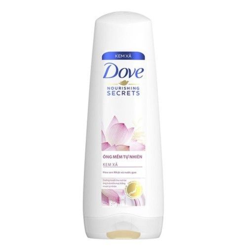  DẦU XẢ DOVE DƯỠNG ÓNG MỀM TỰ NHIÊN (HỒNG) 335G 